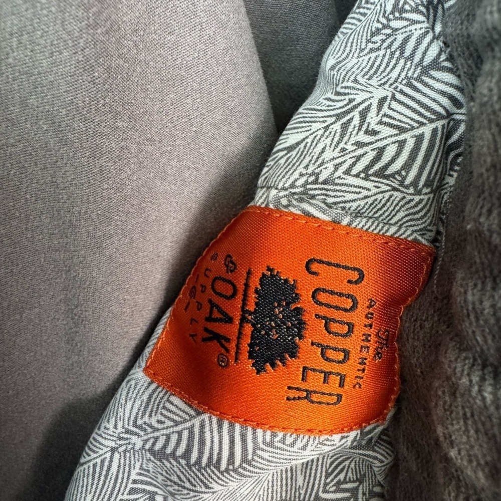 The Authentic Copper Oak Supply Gray Casual Drawstring Shorts size XL - Picture 5 of 8